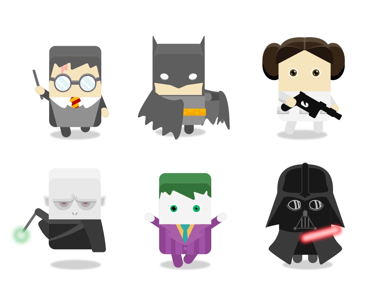 Example of Heroes & Villains!