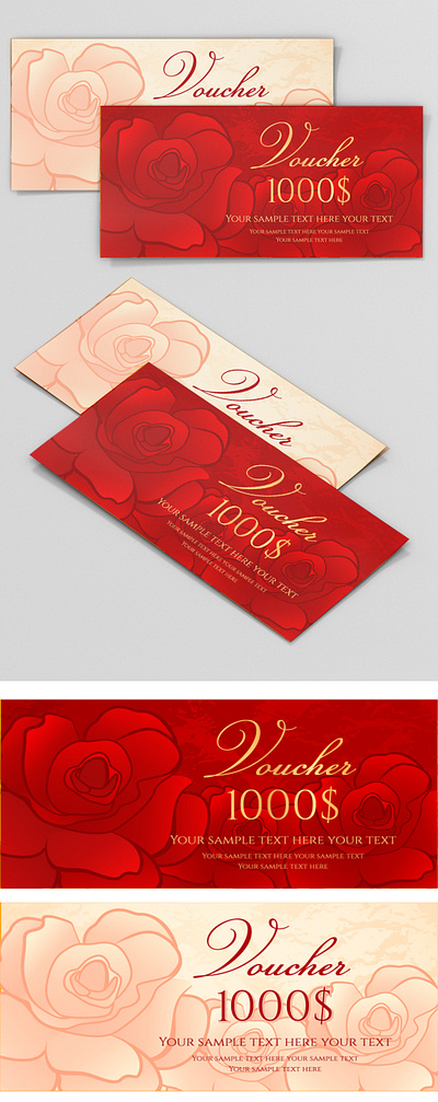 voucher design coupon templates gift certificates background banner blank border business card certificate coupon design elegant frame gift invitation label layout premium present template vector voucher