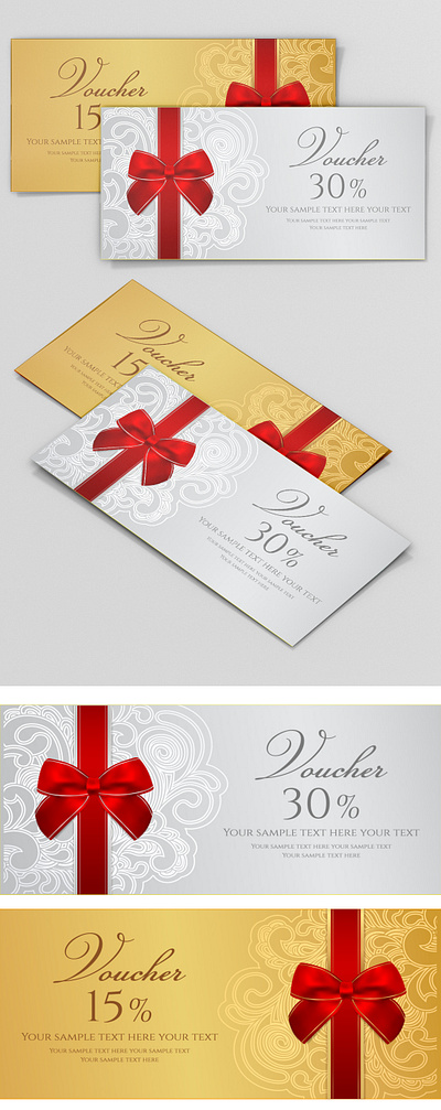 voucher design coupon templates gift certificates background banner blank border business card certificate coupon design elegant frame gift invitation label layout premium present template vector voucher