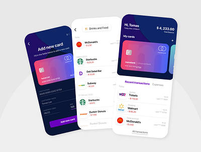 Finance app app application bank app business card concept design designinspiration figma finance app interface mobile mobile app design money ui userinterface ux wallet