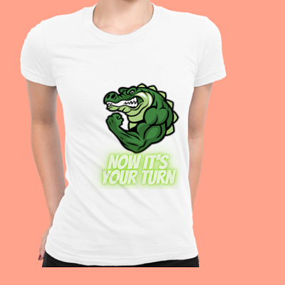 t shirt croco animation art design graphic design illustration illustrator minimal t shirt vector