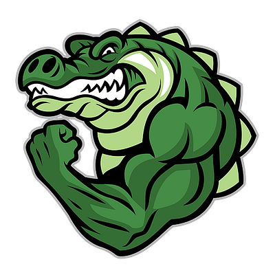 alligator vector the crocodile animation app branding design graphic design icon illustration illustrator logo typography