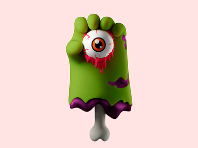 Halloween Zombie Hands 3d 3d art design halloween hand zombie