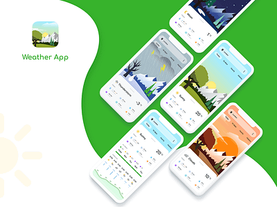 Illustrations front and center1 app design ui