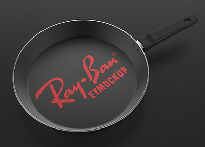 Free Cooking Pan Logo Mockup download mockup logo mockup mockup psd mockups psd