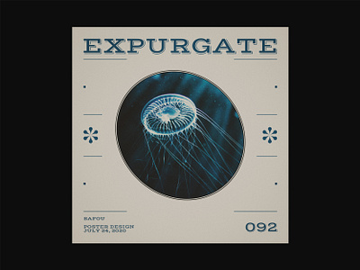 092 ~ expurgate. custom type daily poster dailyposter dailyposterdesign editorial layout graphicdesign layout minimal minimalism photoshop poster a day swiss design swiss style typogaphy ui visual arts visual design visual graphics