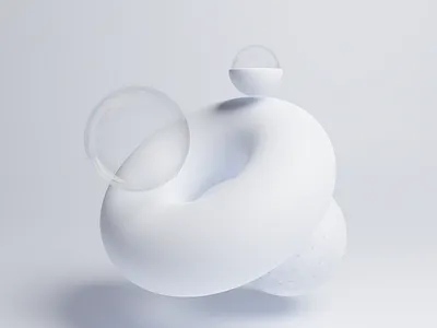 Wool bubble skeleton 3d 3d art 3d design 3d illustration blender bubbles c4d design orange wool