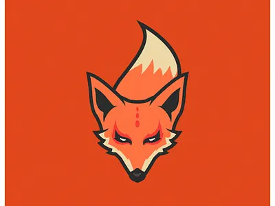 fox art design fox illustration inspiration logo mascot orange red vector