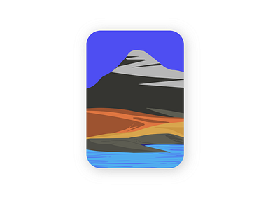 Mount Kaliash design drawing flat graphic design holiday illustration illustrator landscape minimal mountain tourism travel