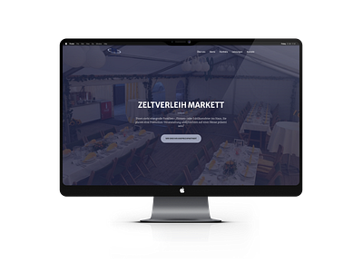 Webdesign tent corporate corporate design gatsbyjs tent tradesman webdesign website