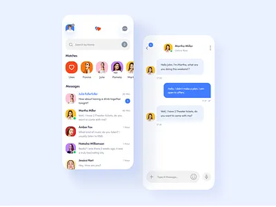 Arela Dating App app app design chat dating app message mobile app ui uidesign user experience user inteface ux