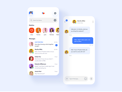 Arela Dating App app app design chat dating app message mobile app ui uidesign user experience user inteface ux