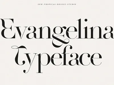 Evangelina - Fashion Display Font classy classy font display display font fashion fashion display fashion font font design fonts collection invitations logos luxury modern fonts sans serif serif font serif fonts stylish font typography unique wedding