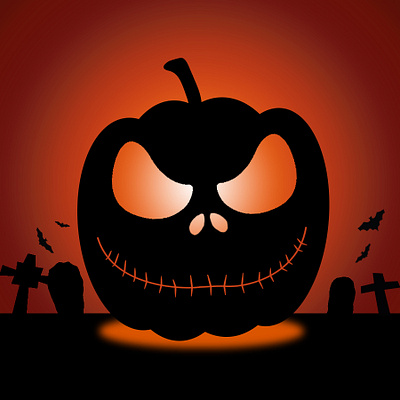 Halloween Jack Pumpkin 2d 2d art adobe art halloween halloween design illustration jack skeleton
