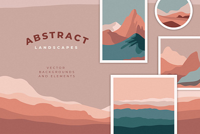 Abstract landscapes abstract abstract landscape abstract landscapes art background creative design elements graphic design graphic elements illustration illustrations landscape landscapes minimal new simple stylish vector wallpaper