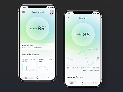 + health concept app design health health app health care healthcare product ui ux