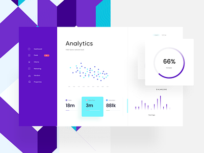 Dashboard for Data Analytics Tool analytic chart dashboard ui data data visualization data viz figma mobile app pattern pattern design pitch pitch deck powerpoint presentation design product product design ui ui design ux