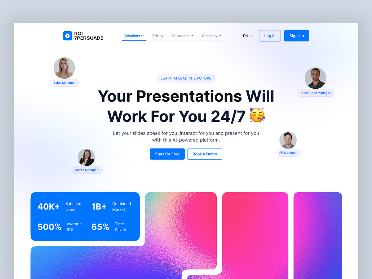 AI Presentation Website Image 0