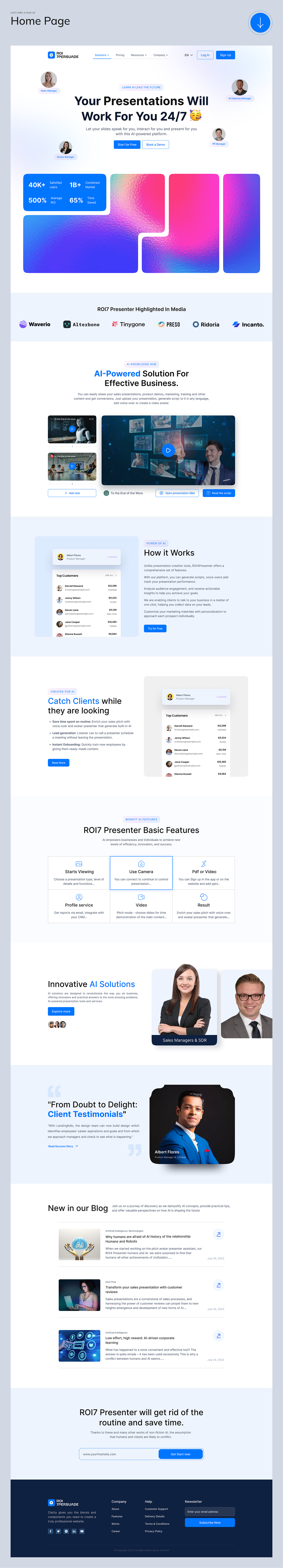 AI Presentation Website Image 2