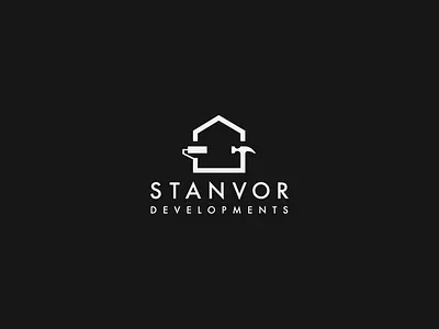 Stanvor Developments brand brand design brand identity branding branding design design flat icon identity logo mark minimal minimal design renovation typography