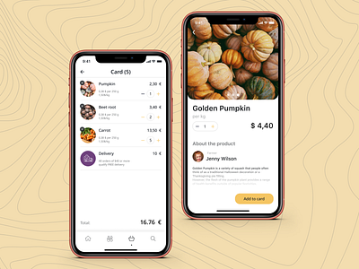 Online local market app app design clear delivery app ui uidesign