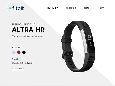 Fitbit Product Card (Design Brief) brief briefbox design fitbit product product card