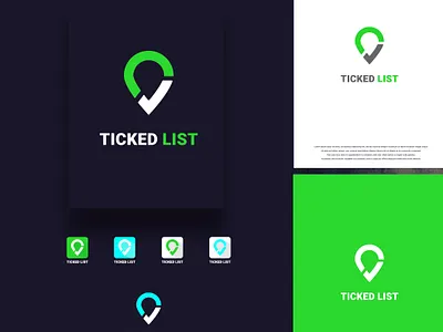 Listing Web logo design abstatct logo brand logo flatlogo letter logo location logo logo logo design minimal minimal logo minimalist logo web logo