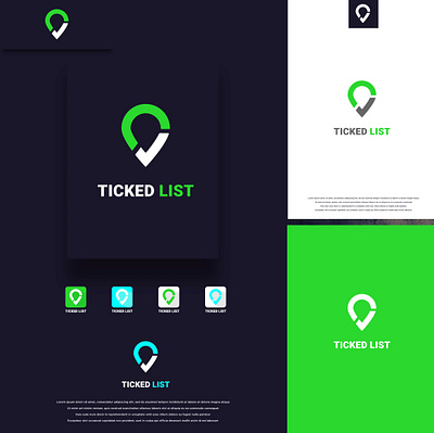 Listing Web logo design abstatct logo brand logo flatlogo letter logo location logo logo logo design minimal minimal logo minimalist logo web logo