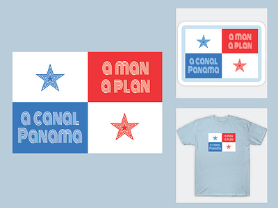 A Man a Plan a Canal Palindrome Design adobe illustrator adobe indesign adobe photoshop branding design graphic design graphic tees illustration print design sticker design t shirt design typography vector