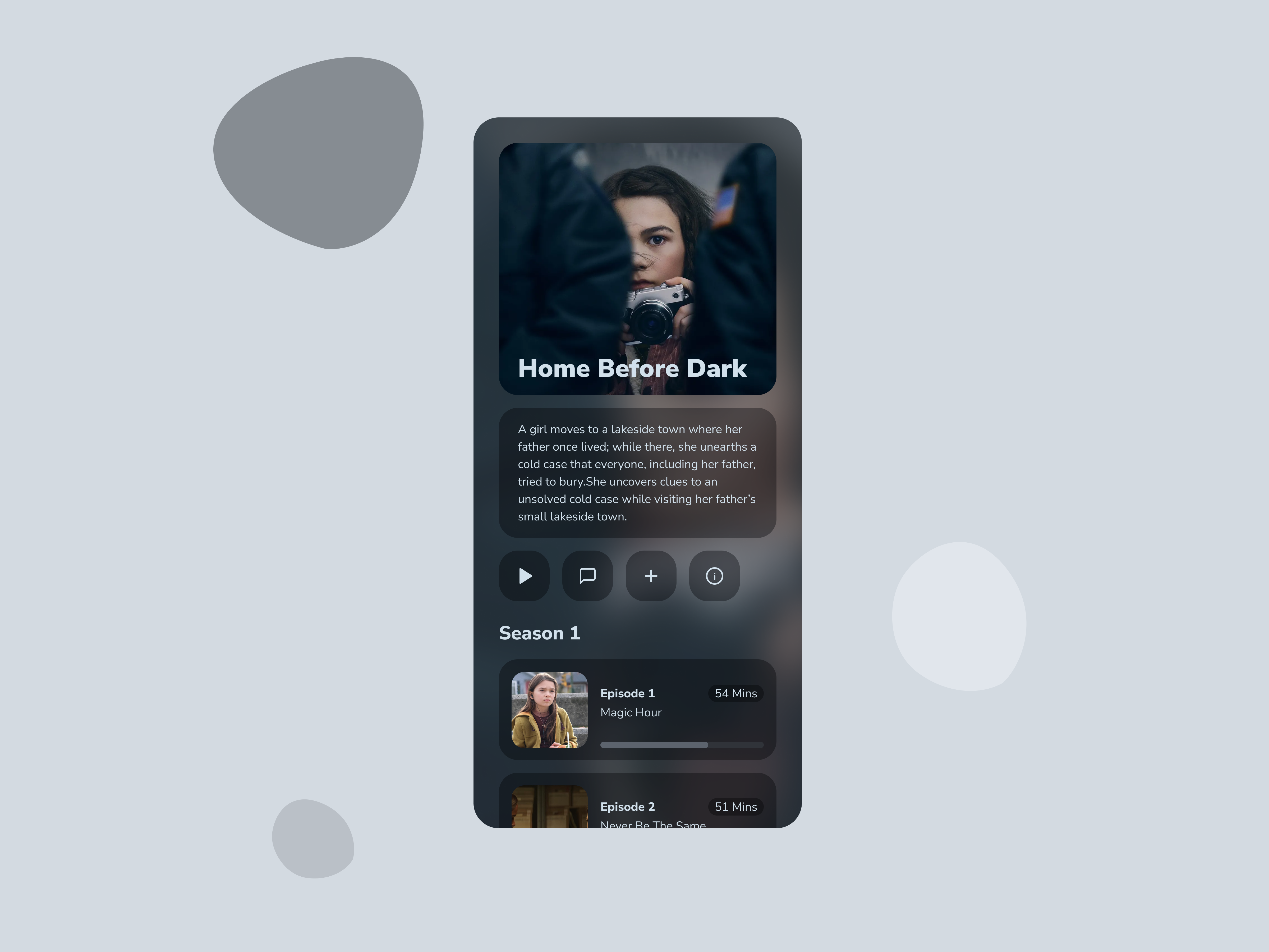 Example of TV Shows Application  - Movies