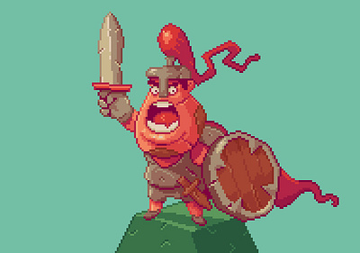 kniiight! 3d androidgame characterdesign gameart illustration indiegame iosgame mobilegame pixel pixelart pixelartwork rpg videogame