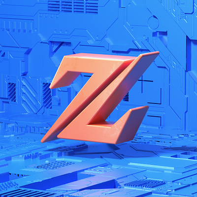 Z #36daysoftype 3d 3d art 3d artist 3d designer 3d illustration 3d illustrator 3d modeling graphic design illustration illustrator modeling