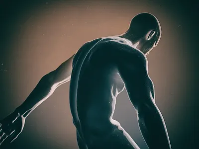 3d Body Experiment 3d cinema poster design