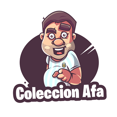 fan boy logo argentina cartoon character characterdesign funny funny character illustration illustrator logo vector vectorart