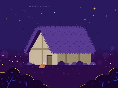 Celtic House adobe aftereffects animación animation celtic design flat house illustration illustrator mexico moview samhain