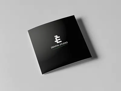 JE Dental Studio Leaflet Brochure brand brand design brand identity branding branding design brochure brochure design dental dental care dental clinic design designs folded leaflet graphic design leaflet leaflet design print print design