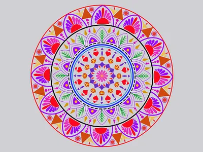 Mandala art design graphic design illustration illustrator mandala vector web