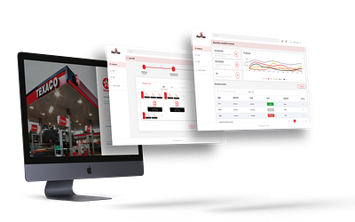 Platform for managing fuel stations typography ui ui design usability ux design web design