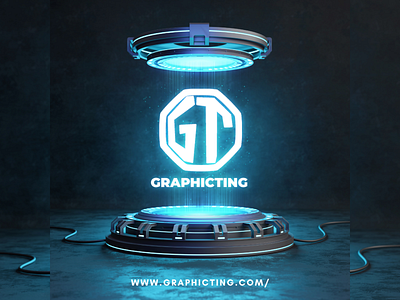 Futuristic Logo Mockup branding design hand drawn icon illustration india logo logo design photoshop vector