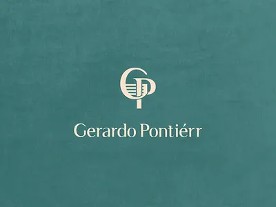 GP unused logo brand branding classic classy clean design green logo minimal music musician orchestra