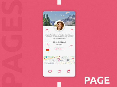 ForDribbble app design icon ui ux web website