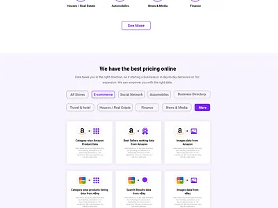 Landing Page ui ux web website