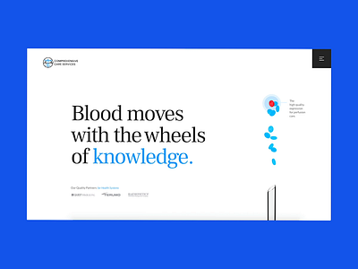 CSS Project healthcare ui design visual design website website design