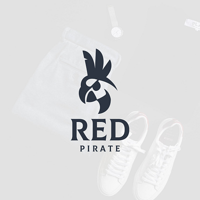 red pirate animal apparel bird clothing brand parrot pirate red