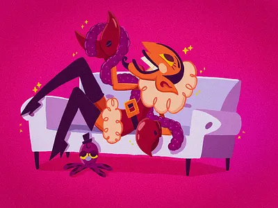 him cartoon demon hell him illustration lgbt powerpuff powerpuff girls villain
