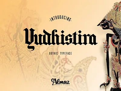 Yudhistira creative font font awesome font design fonts gothic font handmadefont modernfont sans serif sans serif font sanserif simple font