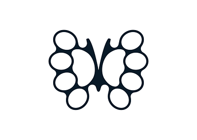 Butterfly Logo brass knuckles butterfly logo