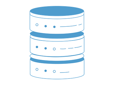 database icon database design element icon icon design