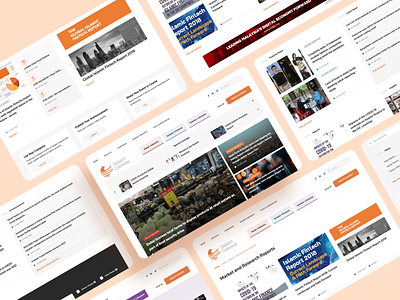 Salaam Gateway News Website design news ui ux web website