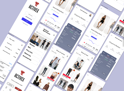 ActiveX - Sportswear brand adobexd app app design app prototype art artwork branding design digital design digitalart ui uidesign user experience user experience design user interface design. ux ux design uxdesign uxui uxuidesign